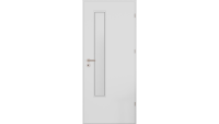 CPL laminátové interiérové dvere bez zárubne - Falc - Biele - Classen model 5.0